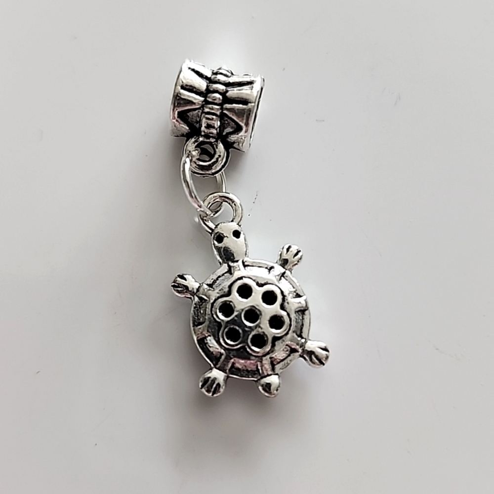 TURTLE  Charm for European Style Bracelets Fits Pandora Systems
